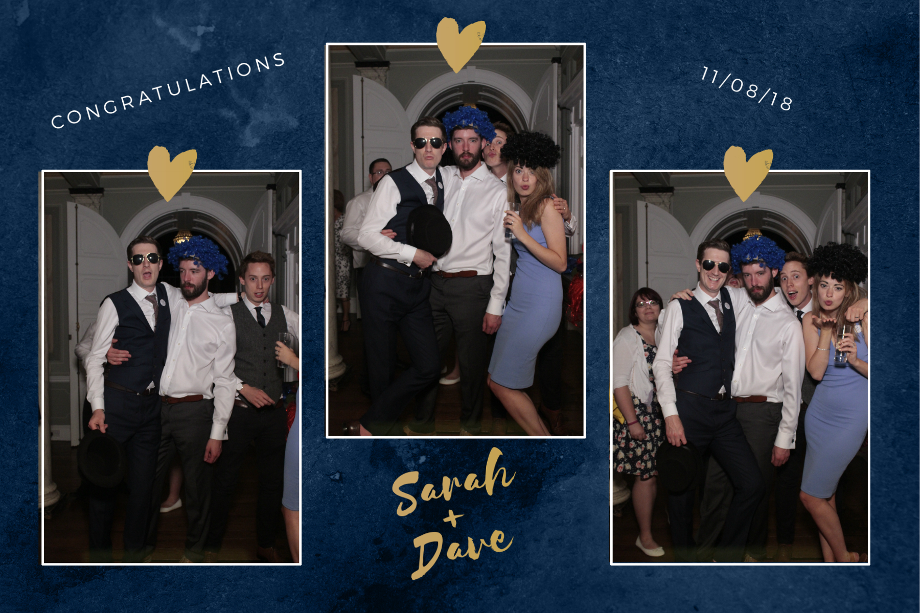 Sarah & Dave's Wedding | View more photos from the event at gallery.myphotoboothexperience.co.uk/u/MyPhotoBoothExperienceLtd/Sarah-Daves-Wedding